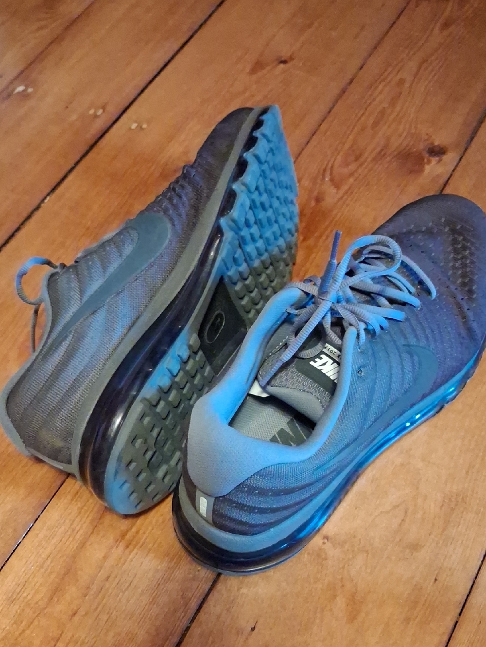 Nike Mens Airmax 2017 Dark Grey Size 14 - Picture 4 of 7